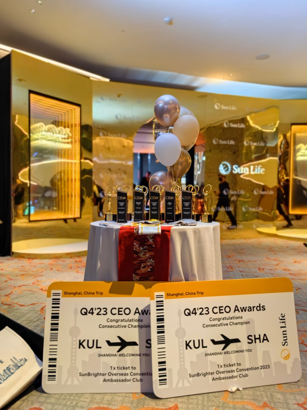 2023 Annual Award Night + Q4 2023 CEO Award @ EQ&nbsp;Hotel